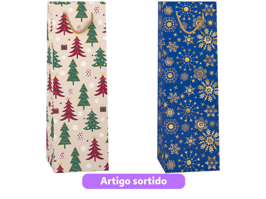 SACO PRESENTE PARA GARRAFA AUCHAN MODELOS SORTIDOS image number 0