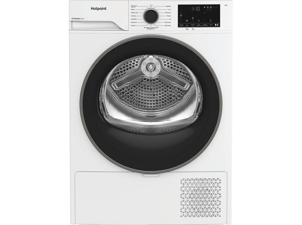 M&Aacute;QUINA DE SECAR ROUPA HOTPOINT C HD 84M WBS PT BOMBA DE CALOR C 8KG