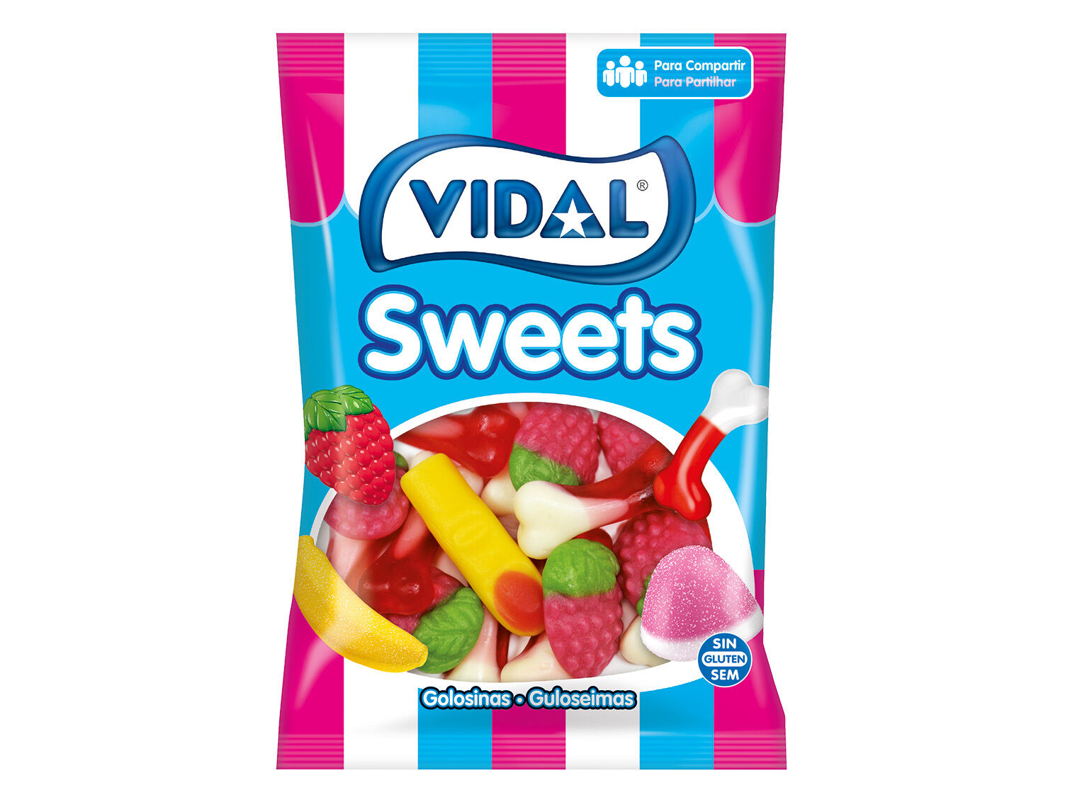GOMAS VIDAL SORTIDO LIGTH 300G image number 1