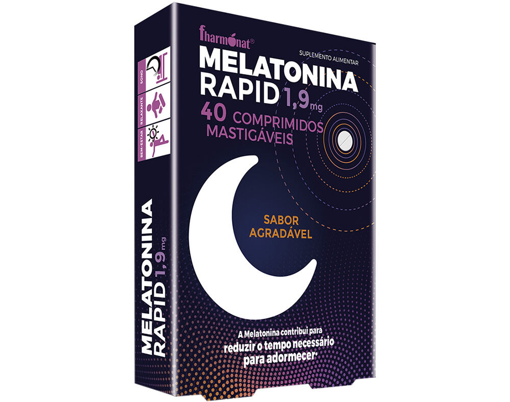 SUPLEMENTO FHARMONAT MELATONINARAPID 19MG 40COMP image number 0