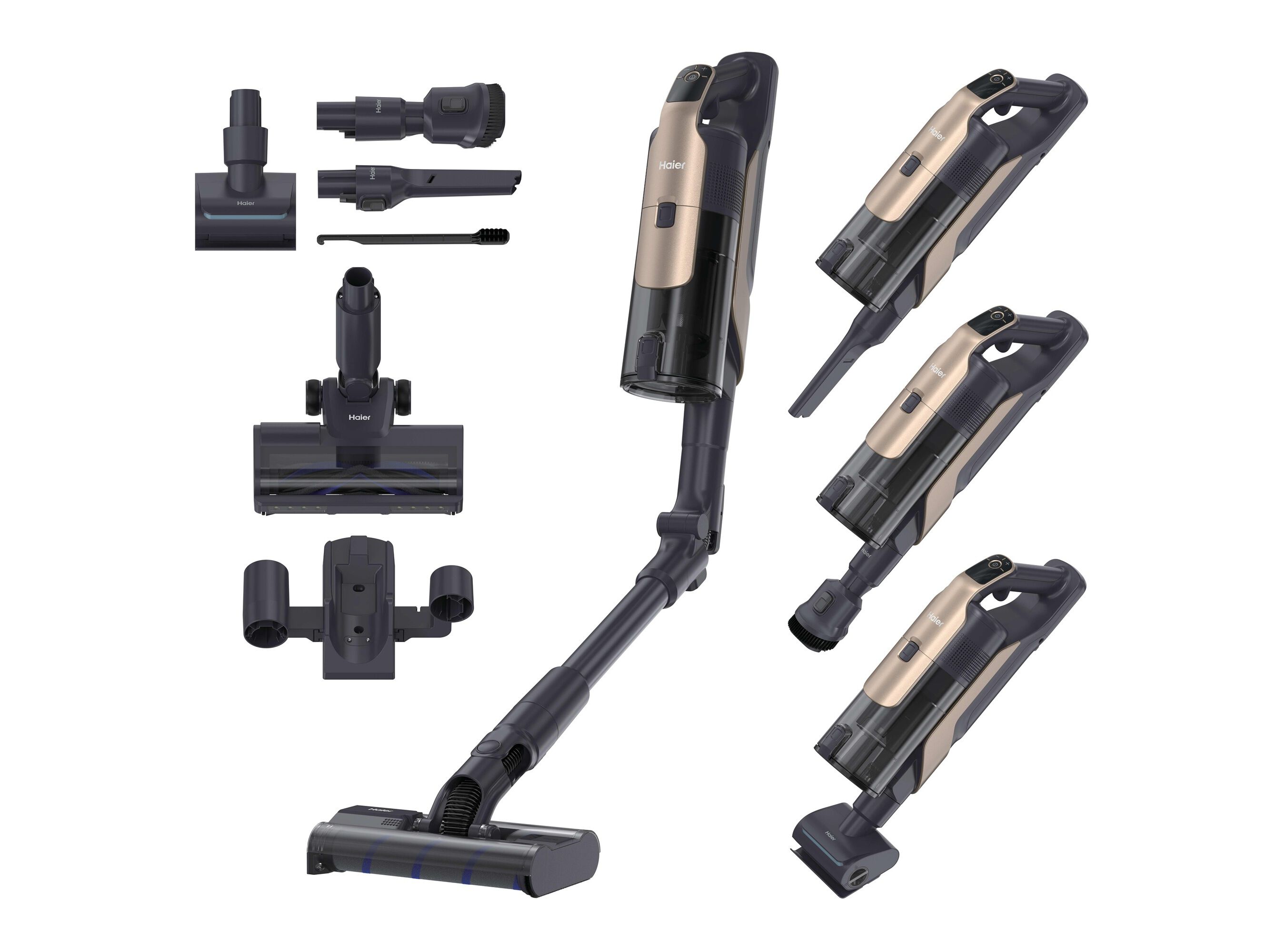 ASPIRADOR VERTICAL HAIER HCVM510PX 011 M5 PET FLEXI 21.6V
