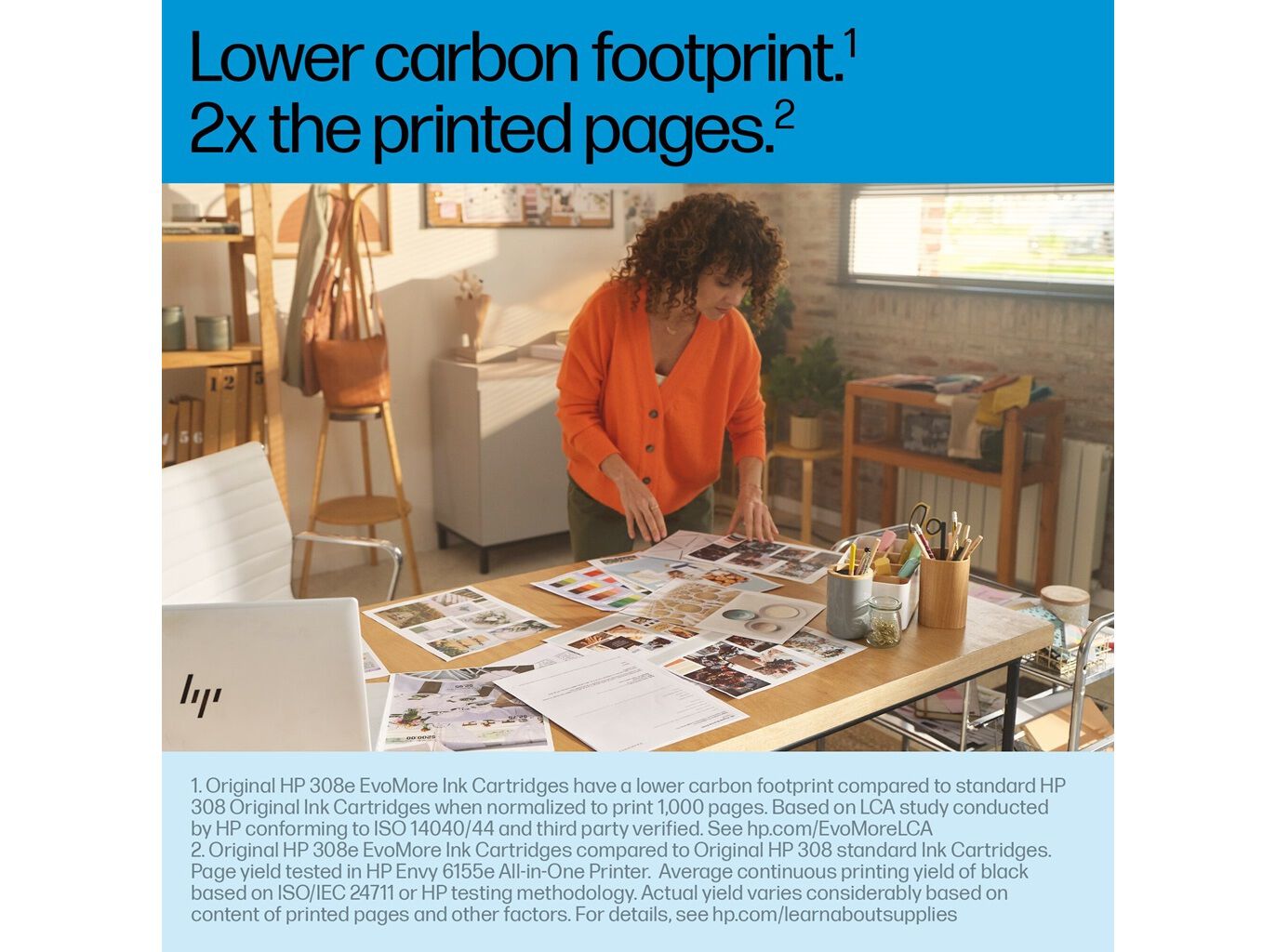 TINTEIRO PRETO HP 308E EVOMORE BK 7FP22UE#SE1 image number 4