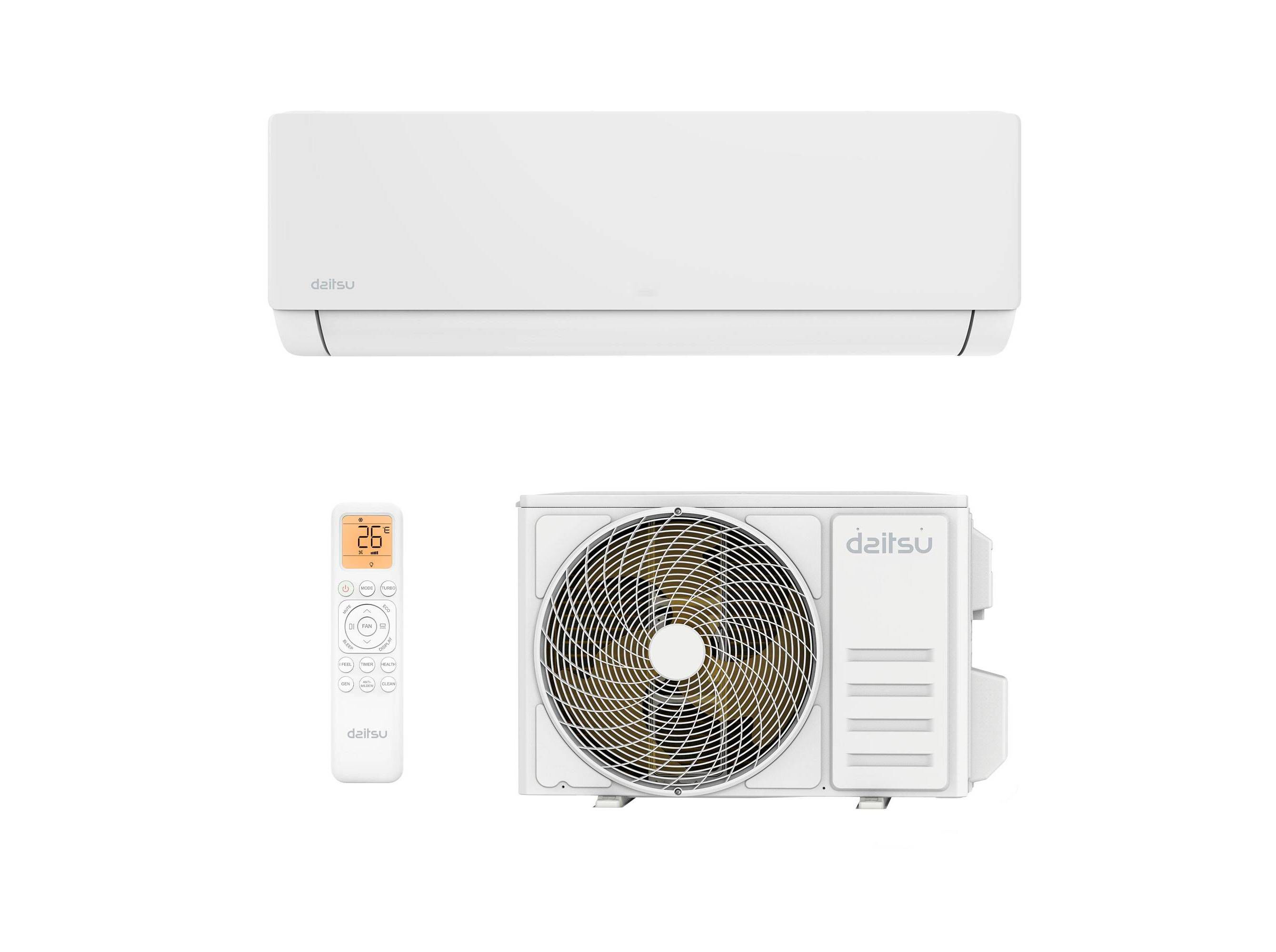 AR CONDICIONADO FIXO DAITSU DS-24KZ-WIFI SPLIT ARTIC 24K BTU image number 0