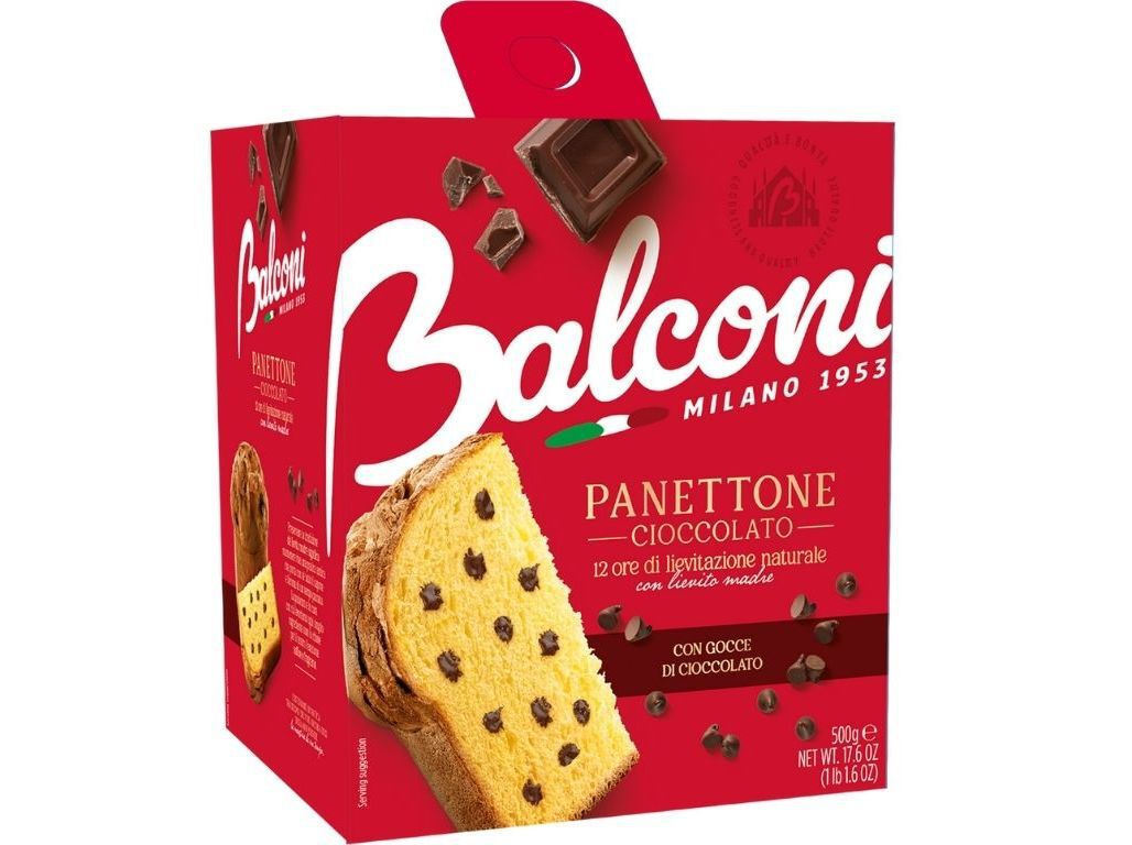 PANETTONE BALCONI PEPITAS CHOCOLATE 500G image number 0