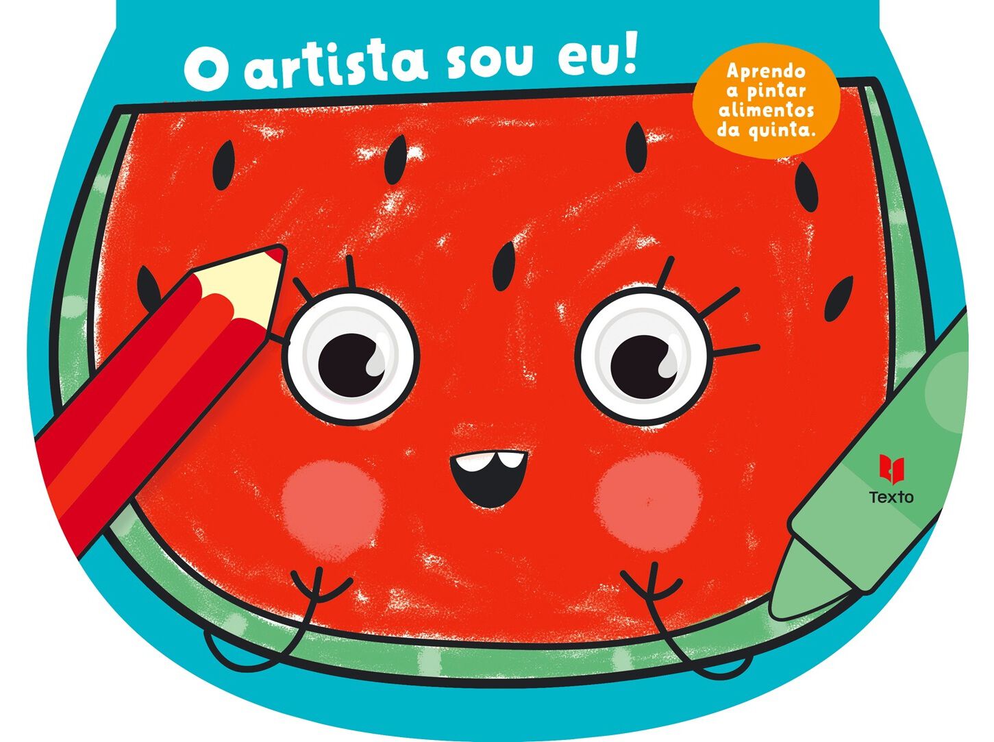 LIVRO O ARTISTA SOU EU! APRENDO A PINTAR ALIMENTOS DA QUINTA image number 0