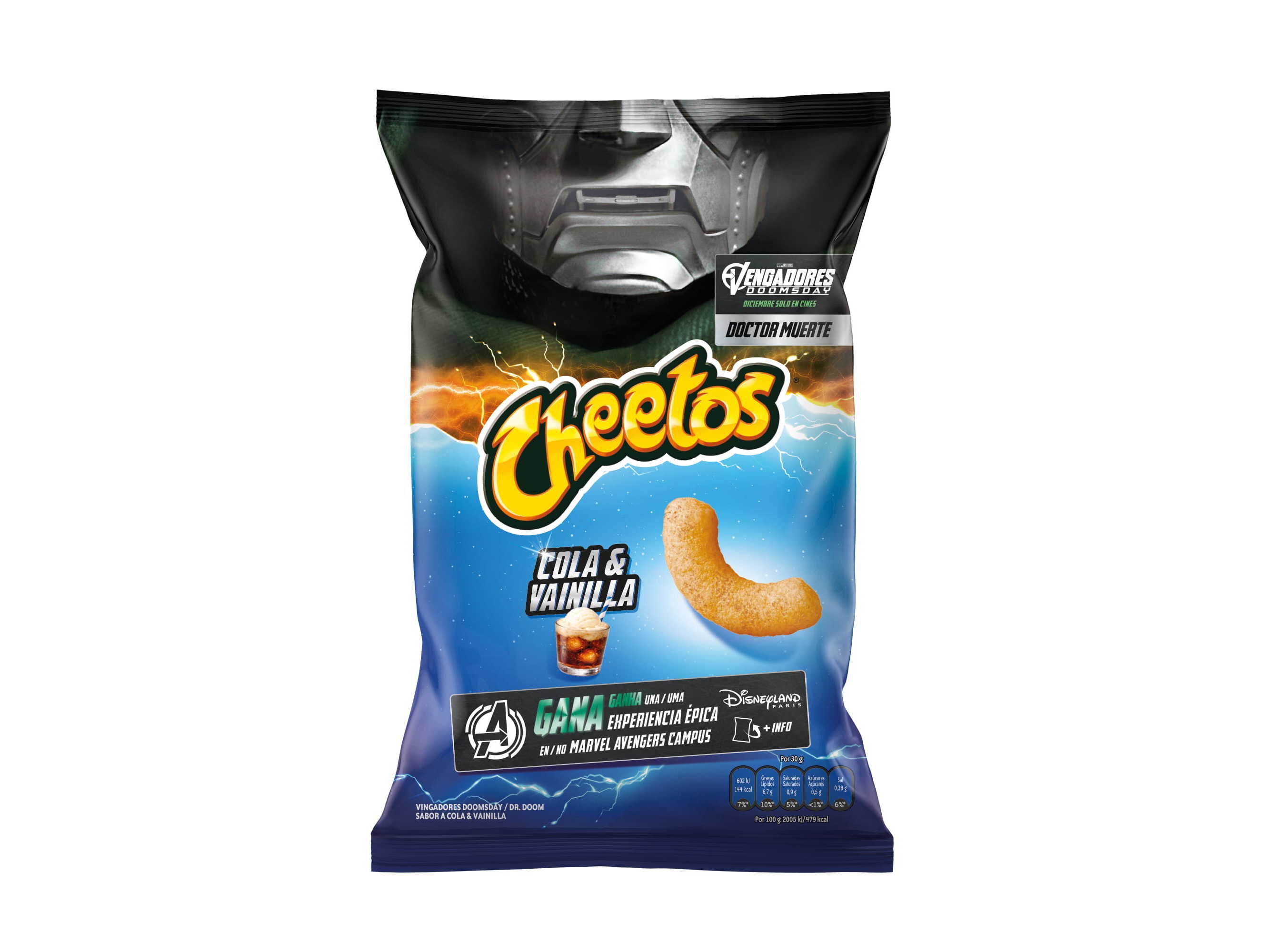 SNACKS CHEETOS MILHO COLA BAUNILHA 75G image number 1