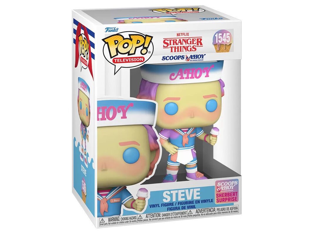 FIGURA FUNKO POP! STRANGER THINGS STEVE (SCOOPS AHOY) image number 0