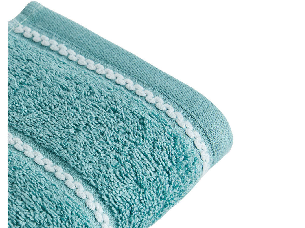 TOALHETE BARRA ACTUEL VERDE ALGOD&Atilde;O 480G/M2 30X50CM image number 1