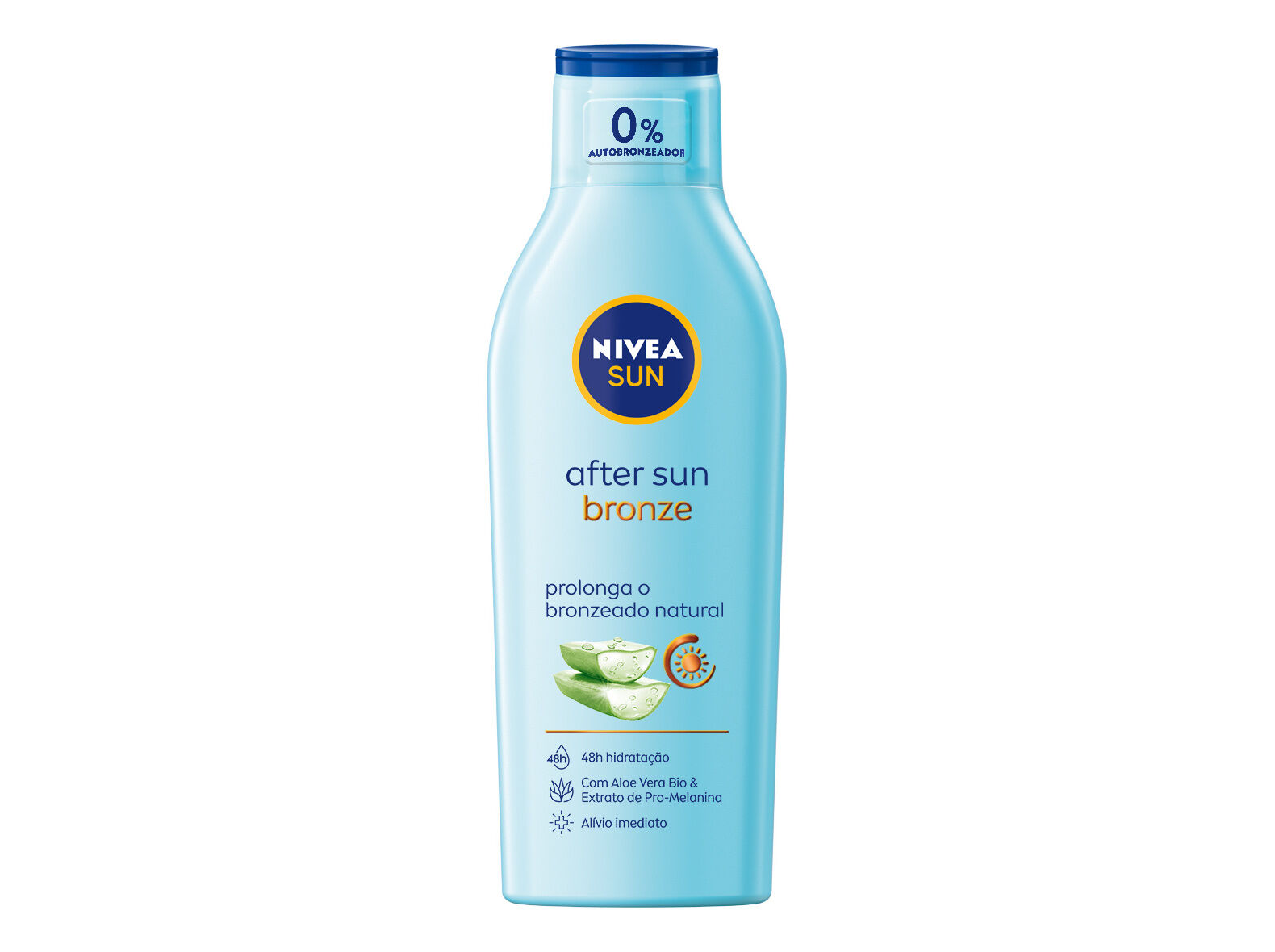 AFTER SUN LO&Ccedil;&Atilde;O SOLAR COM ALO&Eacute; VERA BRONZE NIVEA SUN 200 ML