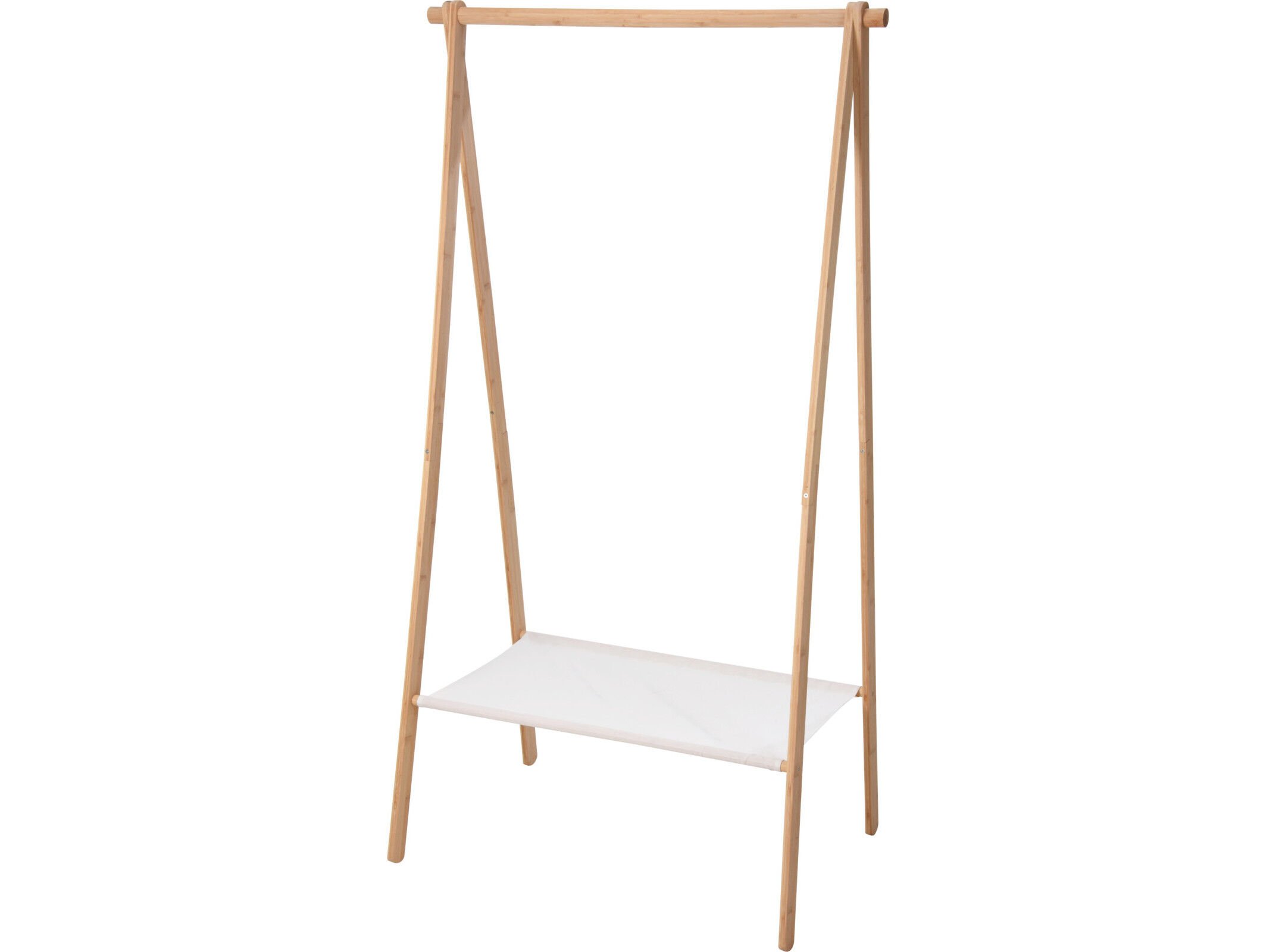 SUPORTE CABIDE BAMBU 86X57X155CM