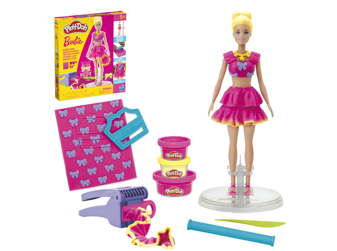 BONECA PLAY-DOH BARBIE MODELOS SORTIDOS image number 4