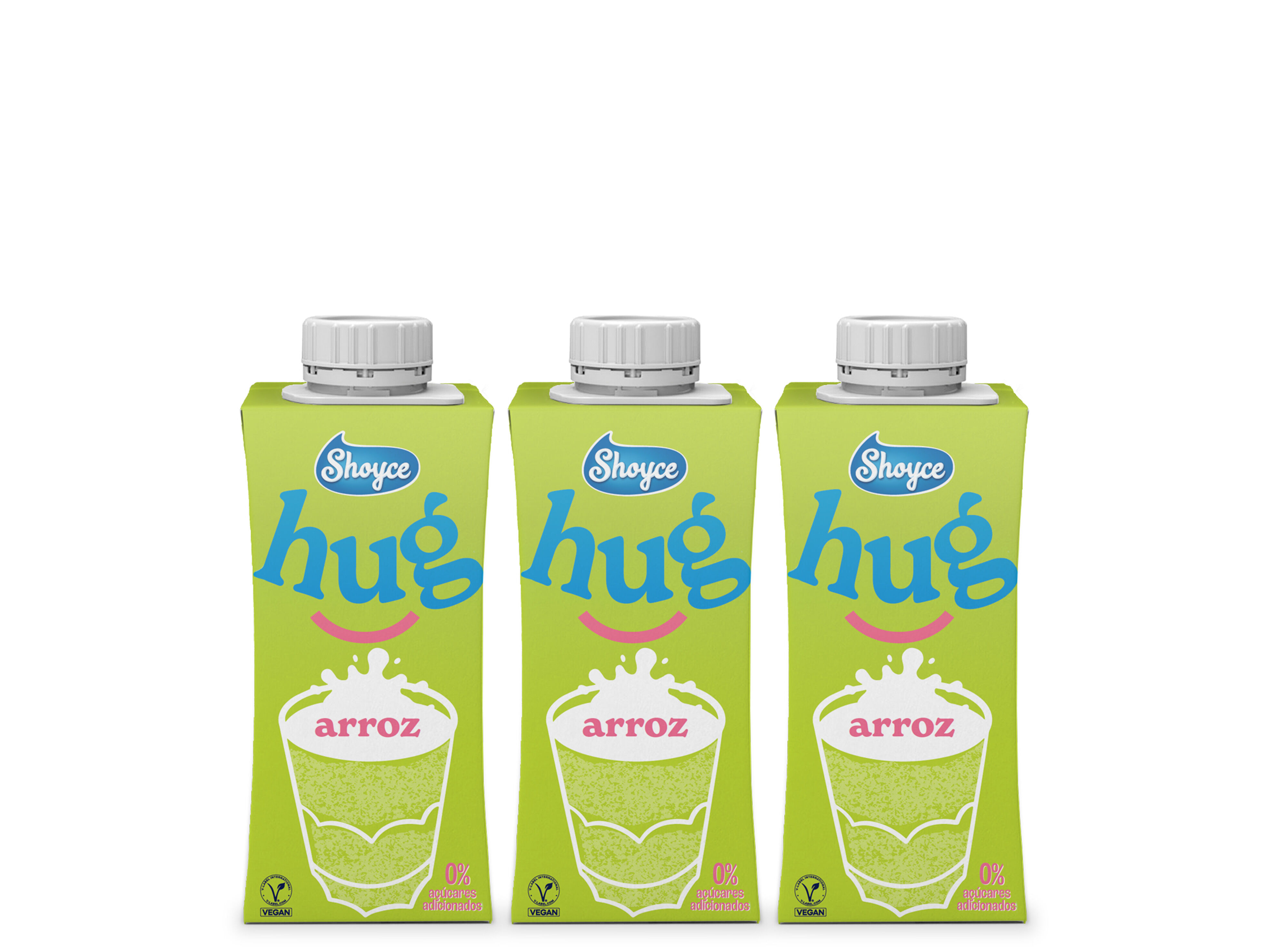 BEBIDA SHOYCE DE ARROZ 0% A&Ccedil;&Uacute;CARES ADICIONADO 3X200ML