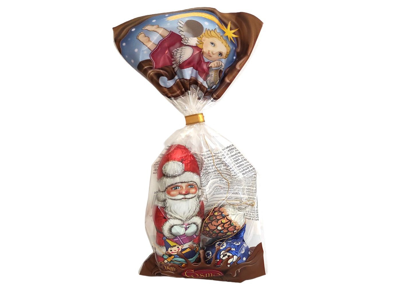 FANTASIAS NATAL COSMO SAQUETA PAI NATAL+BOLAS 65 GR