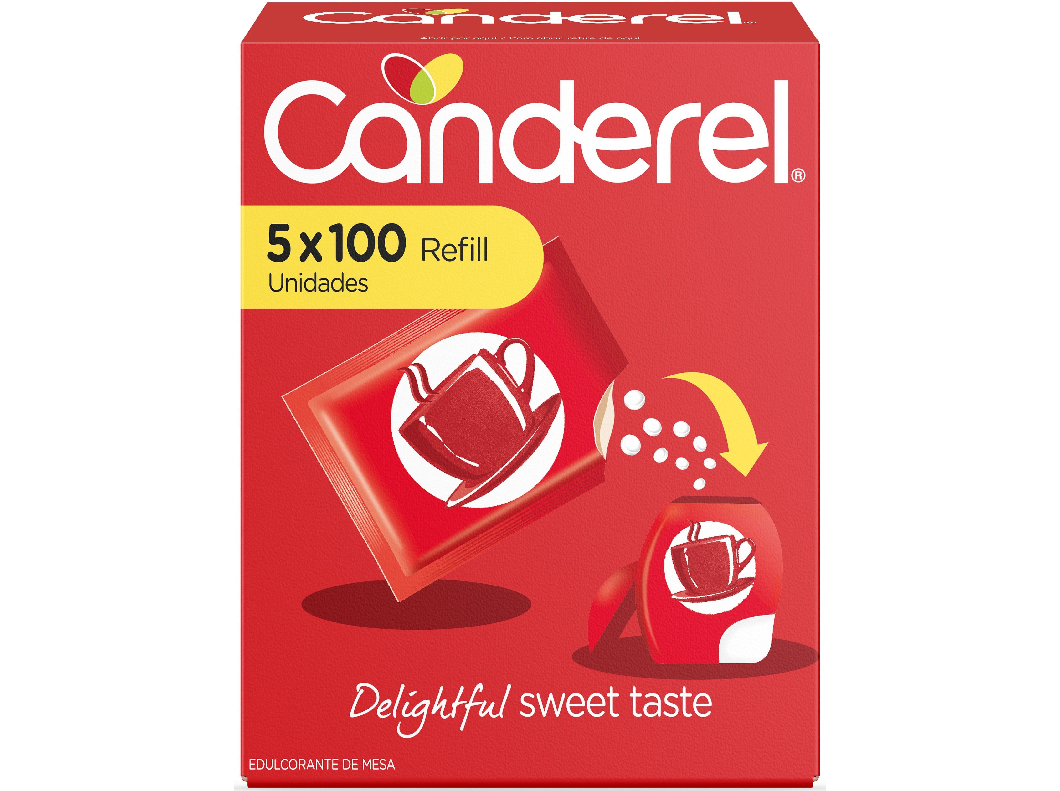 ADO&Ccedil;ANTE CANDEREL PASTILHAS REGARGA 5UN X 100UN