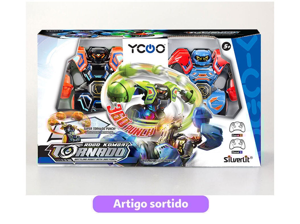 ROB&Ocirc; KOMBAT TORNADO YCOO CORES SORTIDAS image number 0