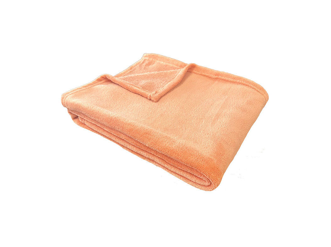 MANTA POLAR ACTUEL LARANJA 125X150CM