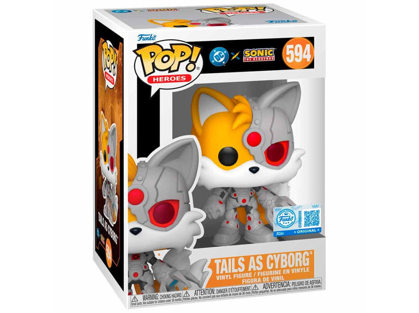 FIGURA FUNKO POP HEROES: JLA & SONIC- TAILS image number 0