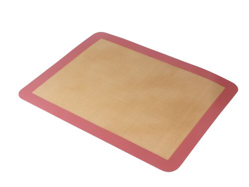 TAPETE SILICONE ACTUEL ROSA 40X30CM image number 0