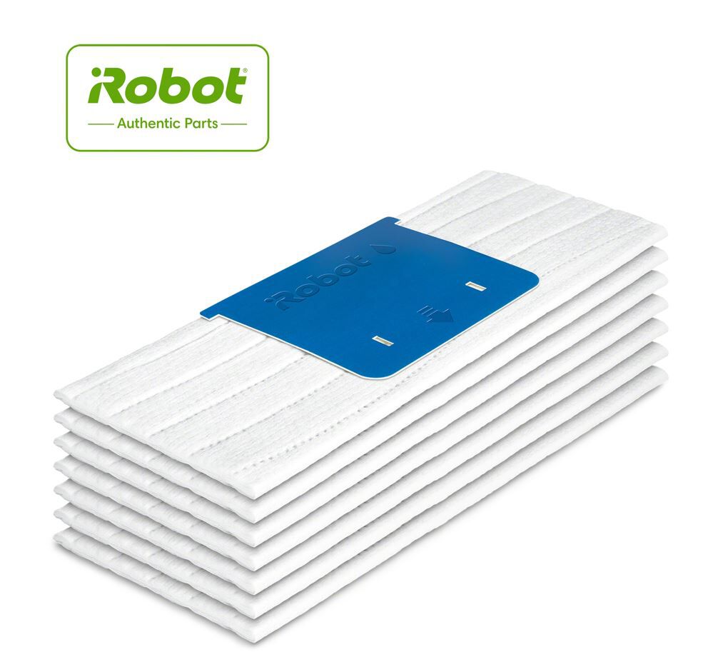 PACK DE 7 PANOS DE LIMPEZA MOLHADA IROBOT BRAAVA JET M6