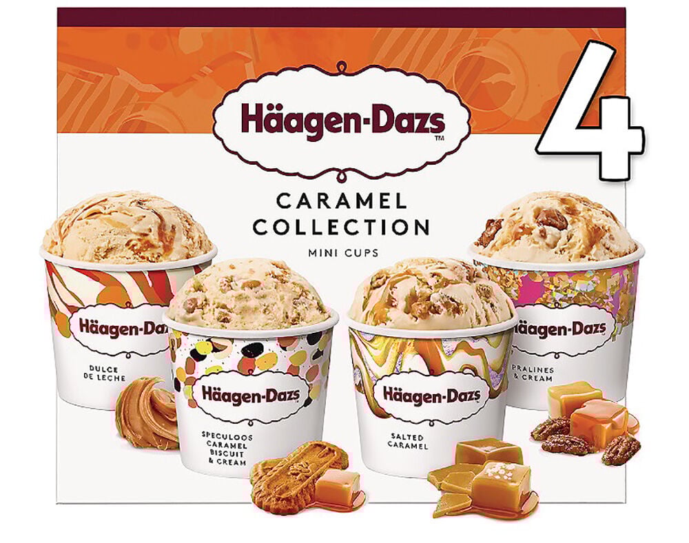 GELADO H&Auml;AGEN-DAZS CARAMEL ATTRACTION 4X95ML image number 0
