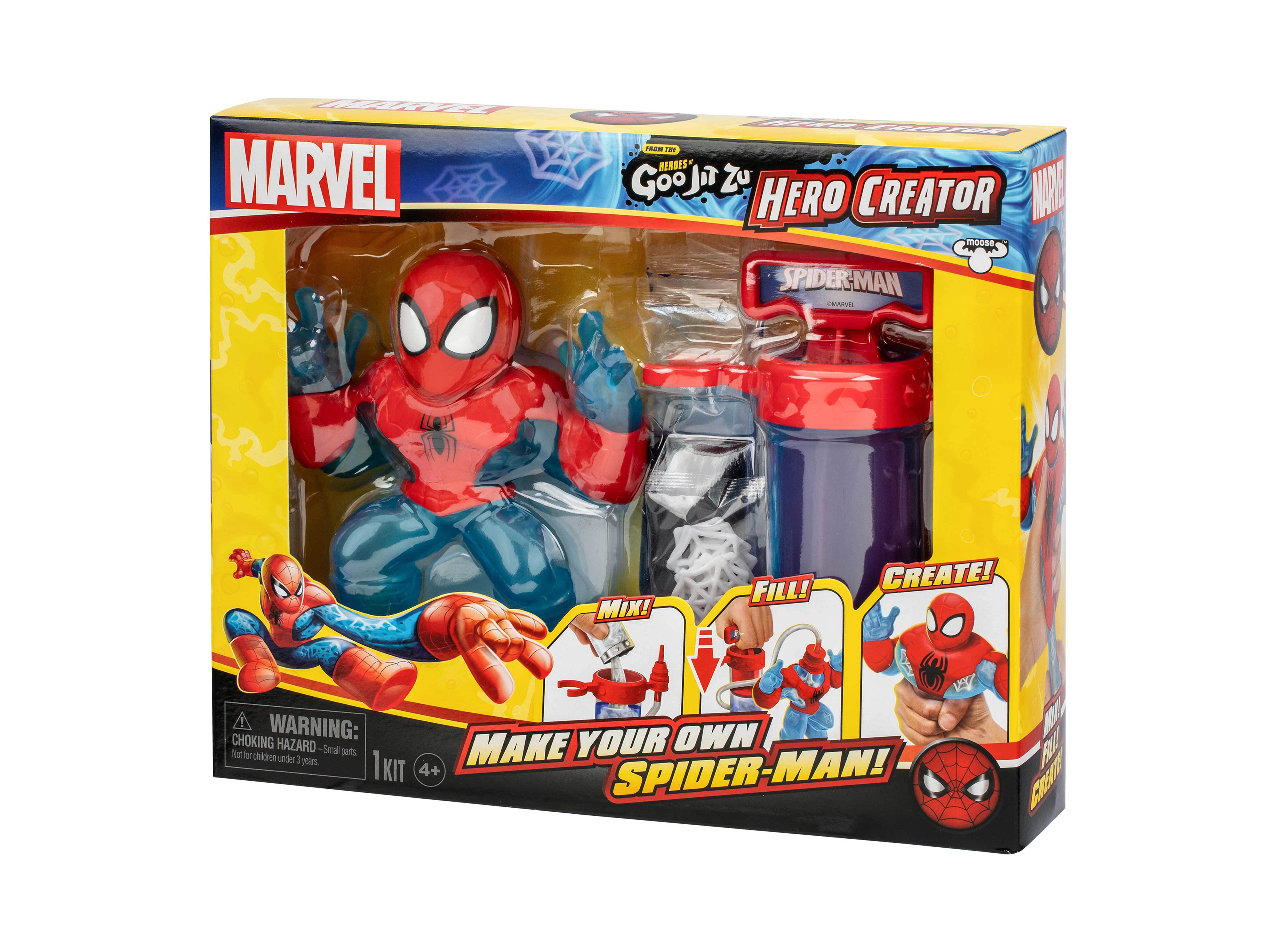 FABRICA E FIGURAS SPIDERMAN GOO JIT ZU image number 1