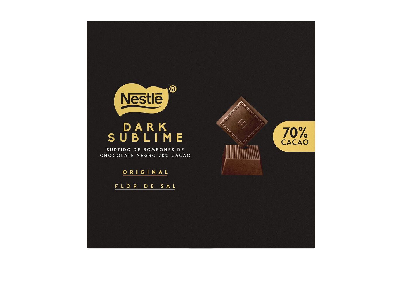 BOMBONS NESTL&Eacute; DARK SUBLIME 87G image number 0