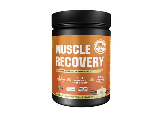 MUSCLE RECOVERY GOLDNUTRITION BAUNILHA 900 G image number 0
