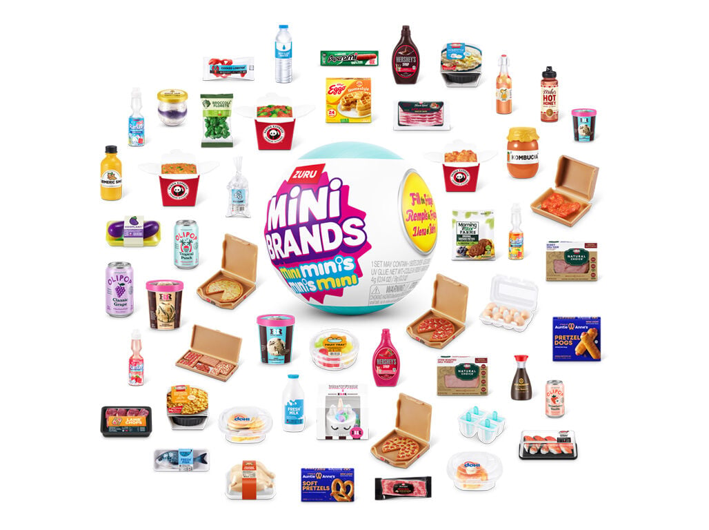 BOLA FILL THE FRIDGE MINI BRANDS MODELOS SORTIDOS image number 1