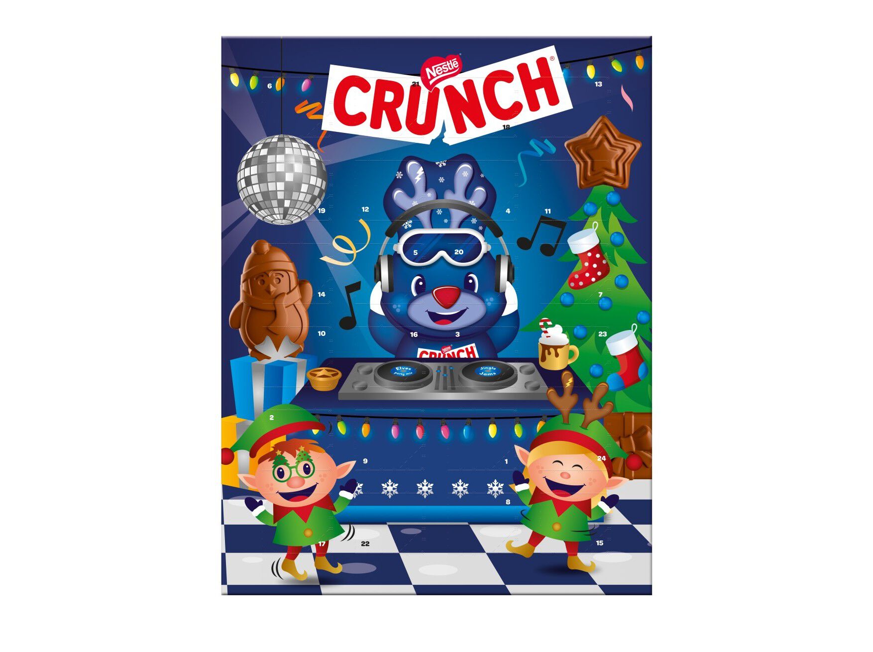 CALEND&Aacute;RIO ADVENTO NESTL&Eacute; CRUNCH 85G