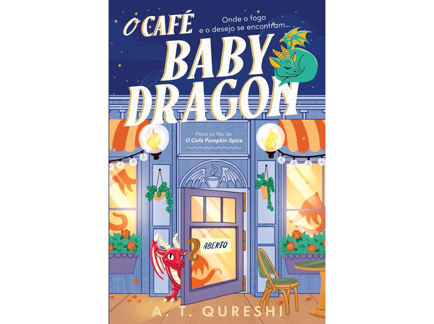 LIVRO O CAF&Eacute; BABY DRAGON DE A. T. QURESHI image number 0