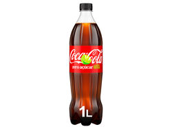 REFRIGERANTE C/ GÁS COCA-COLA ZERO LIMA 1L (SDR)