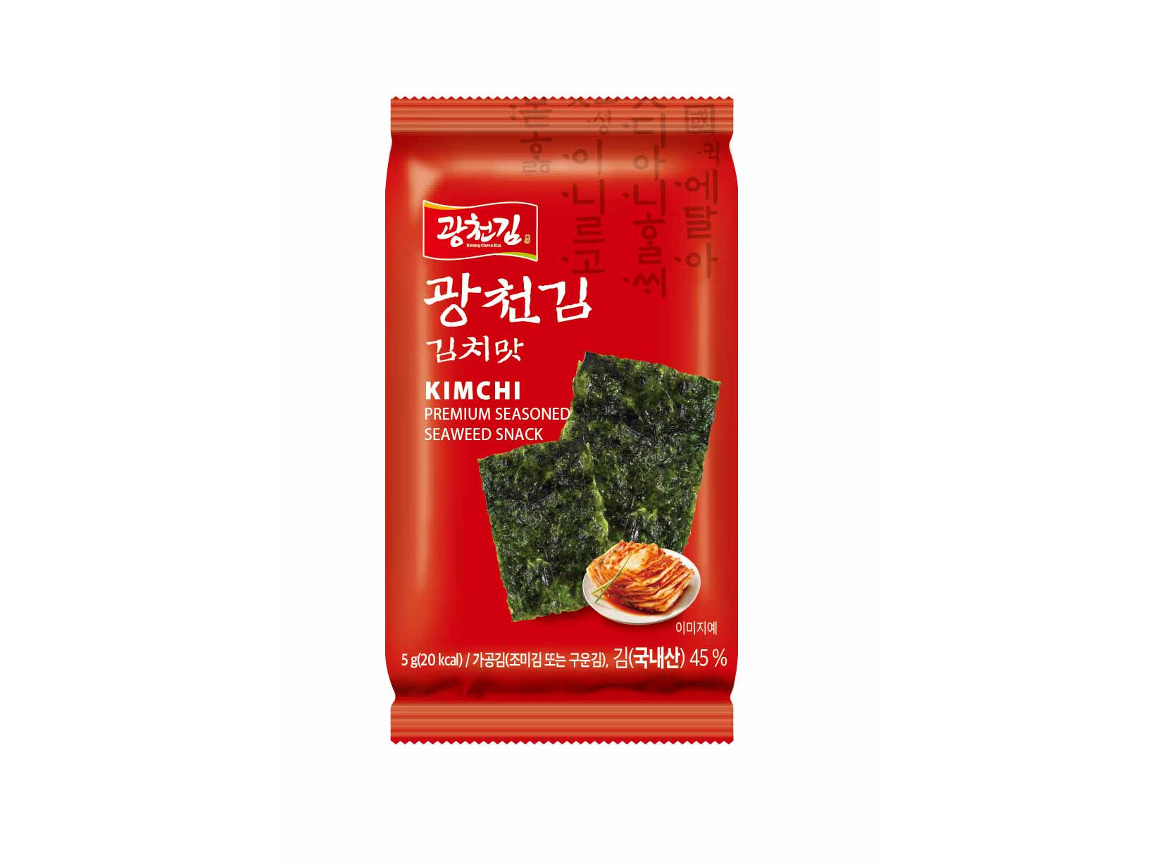 SNACK DE ALGA KWANGCHEON KIMCHI 5G