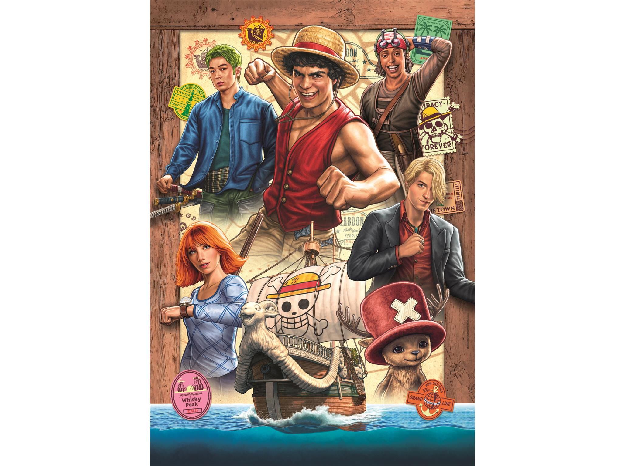 PUZZLE ONE PIECE CLEMENTONI NETFLIX 300 SUPER image number 1