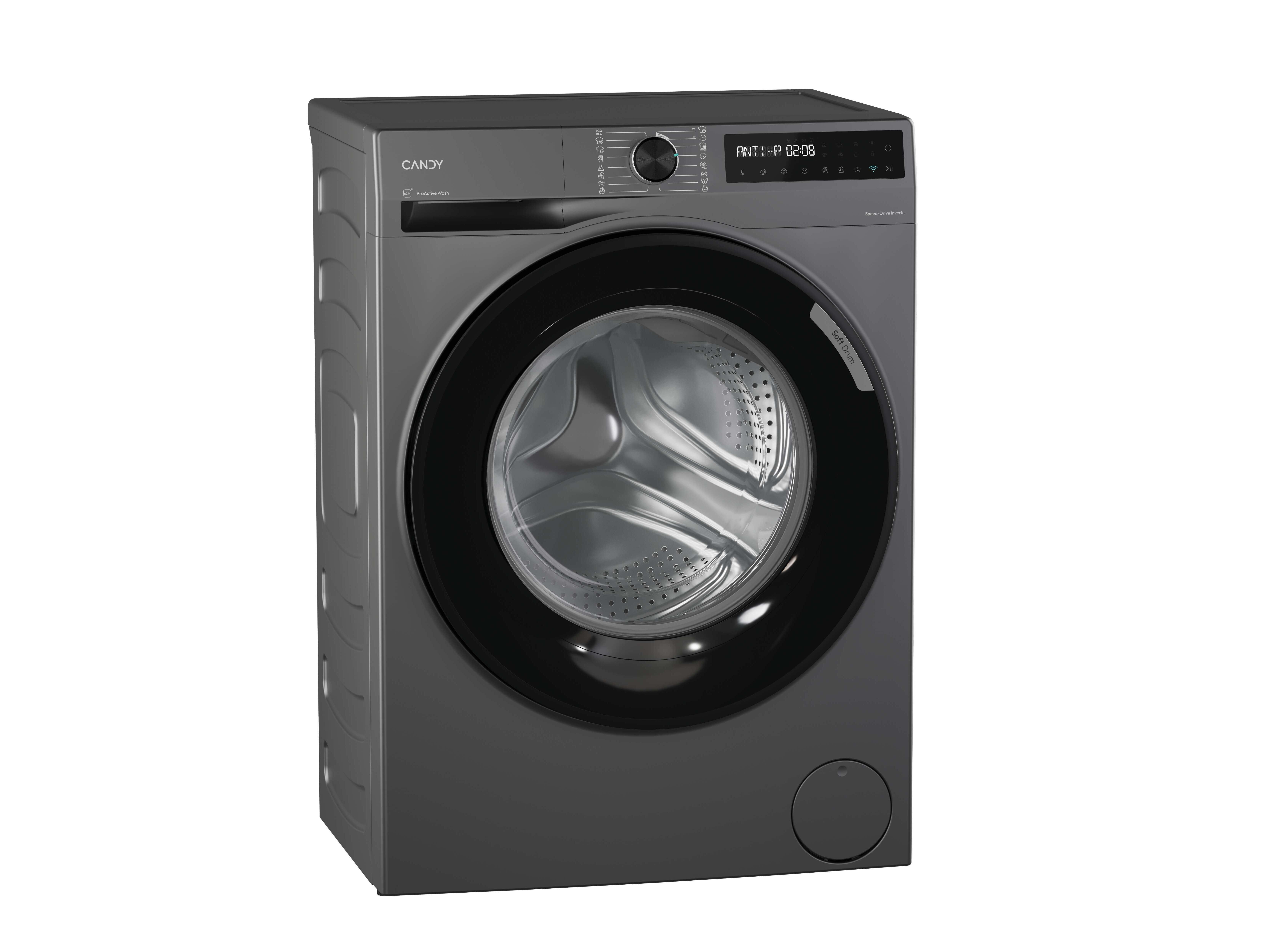 M&Aacute;QUINA DE LAVAR ROUPA CANDY PROWASH 500 BR 49SBL8G-S - CINZA A 9KG image number 1