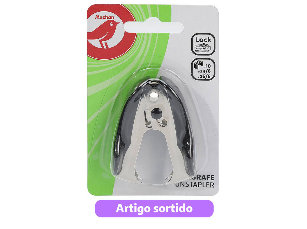 SACA AGRAFOS AUCHAN CORES SORTIDAS image number 1
