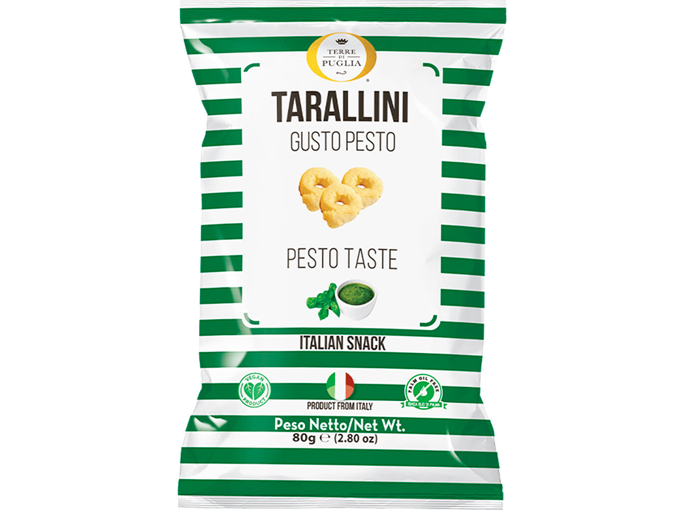 TARALLINI TERRE DI PUGLIA PESTO 80G image number 1