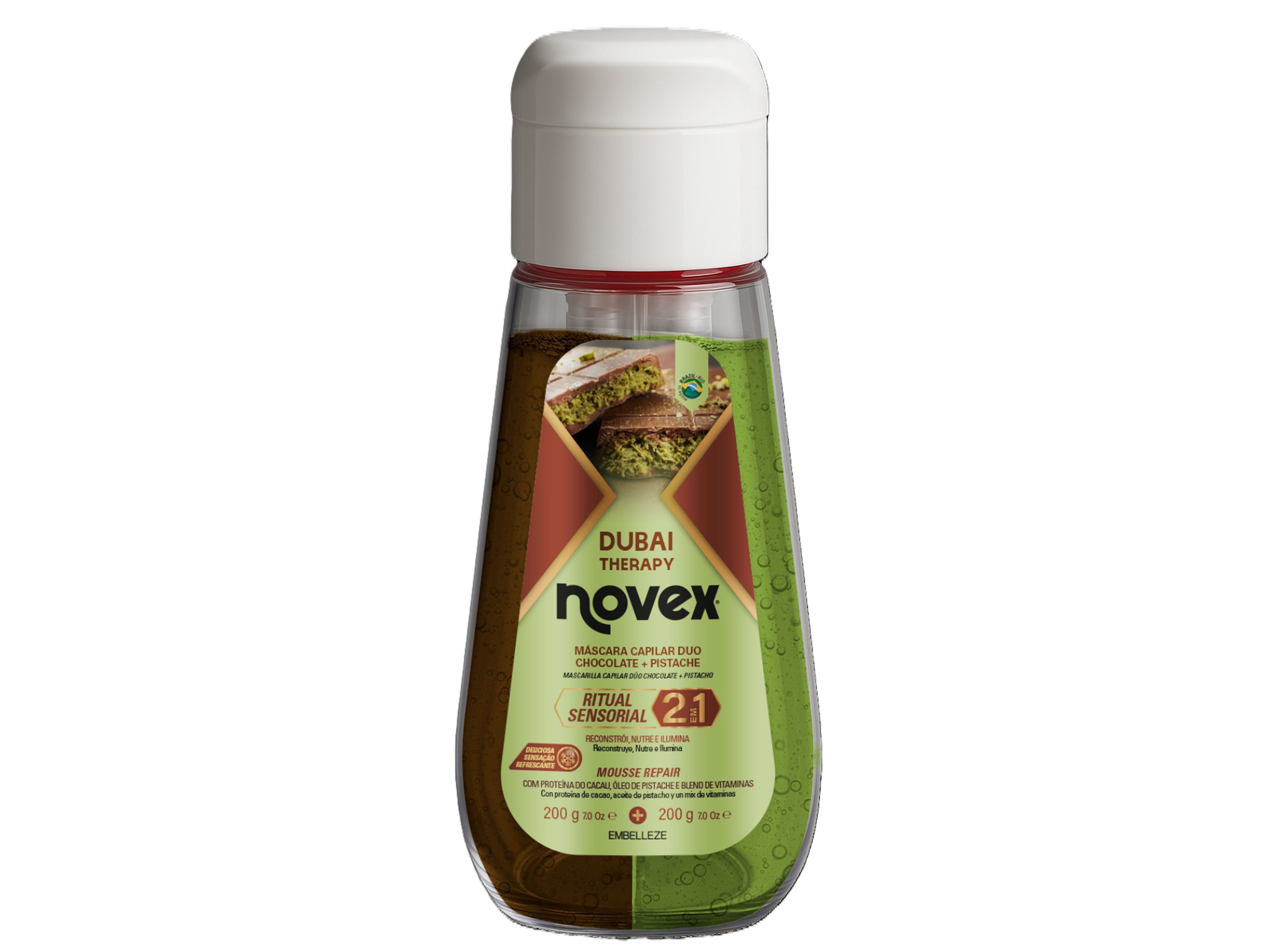 M&Aacute;SCARA NOVEX DUBAI THERAPY 2 EM 1 400 ML