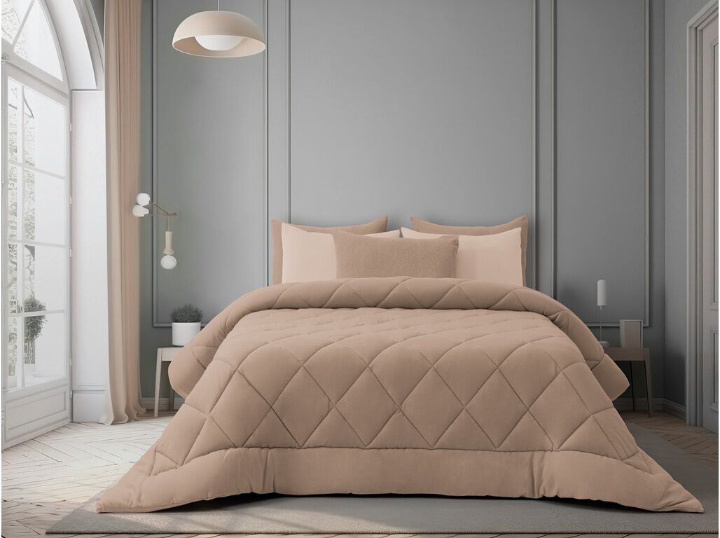 EDRED&Atilde;O POLAR HOMESPECIAL TAUPE 220X240CM