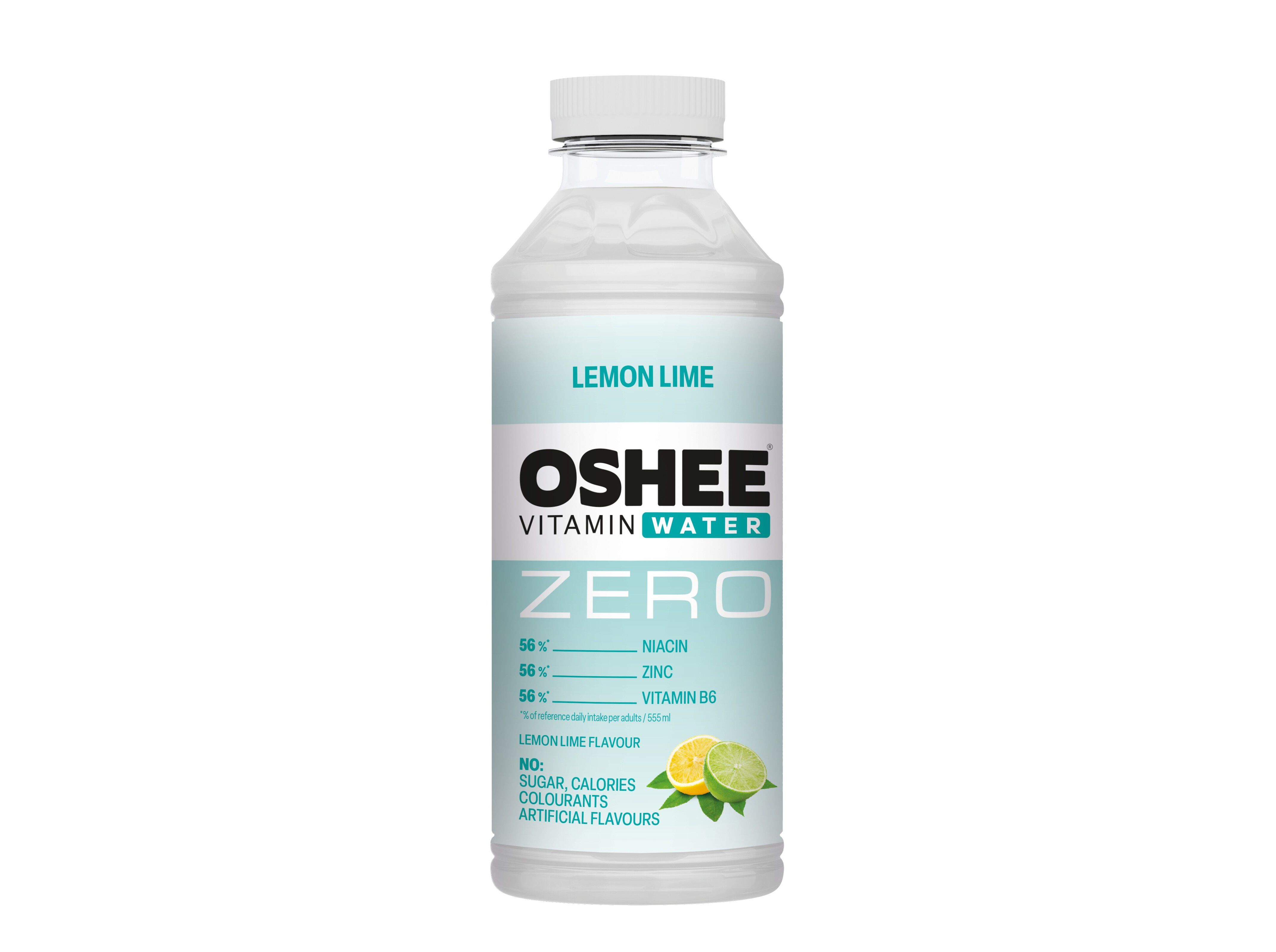 AGUA VITAMINADA OSHEE ZERO LIMA/ LIM&Atilde;O 555ML