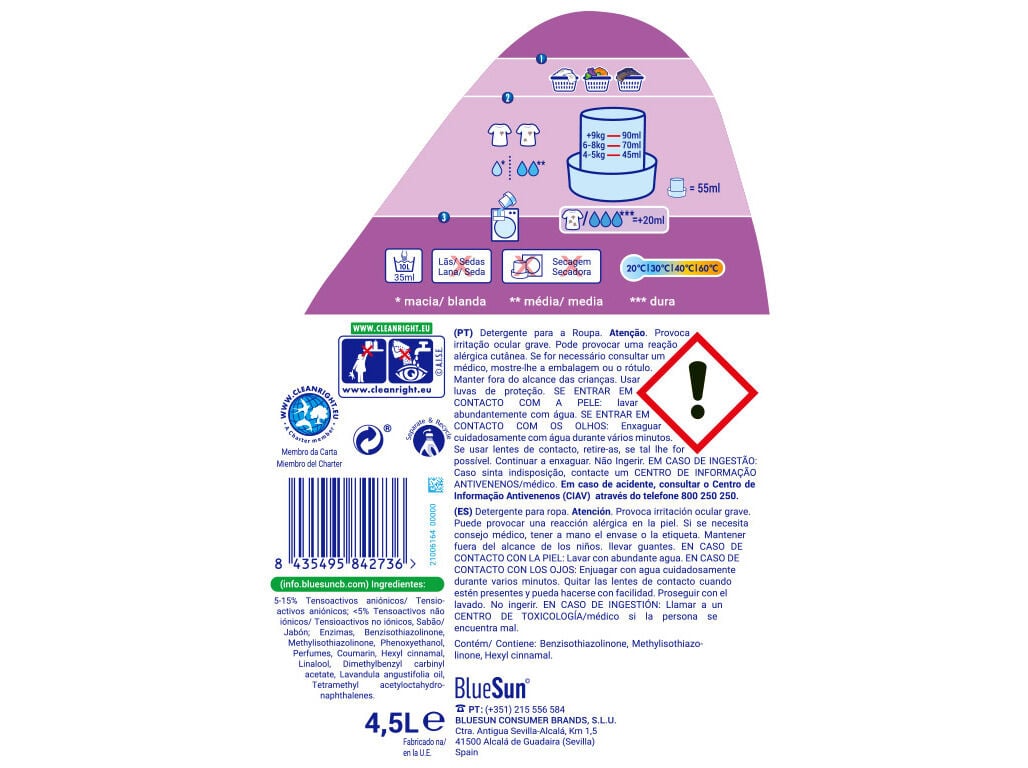 DETERGENTE ROUPA M&Aacute;QUINA L&Iacute;QUIDO A+ ESS&Ecirc;NCIA DA PROVEN&Ccedil;A 100D image number 2