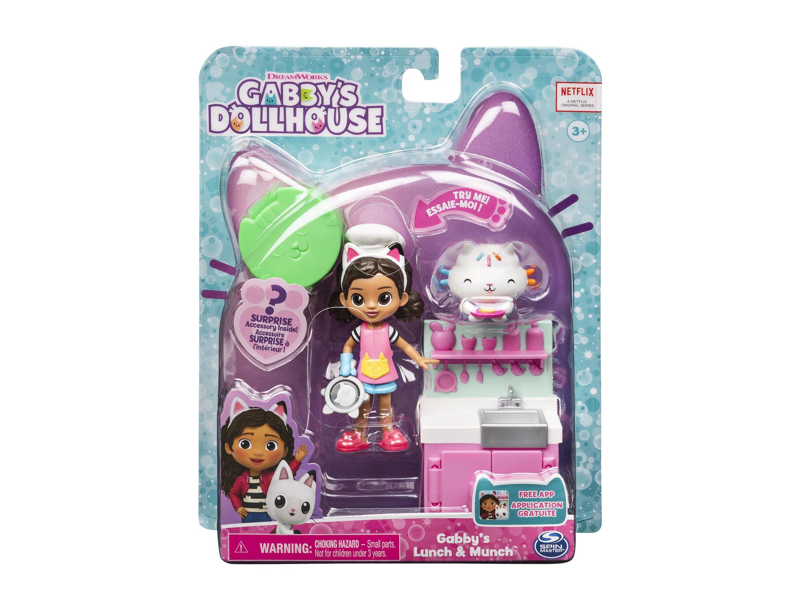 CONJUNTO DE FIGURAS COM ACESS&Oacute;RIOS GABBYS DOLLHOUSE MODELOS SORTIDOS image number 2