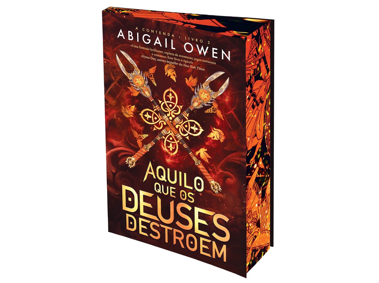LIVRO AQUILO QUE OS DEUSES DESTROEM DE ABIGAIL OWEN image number 0