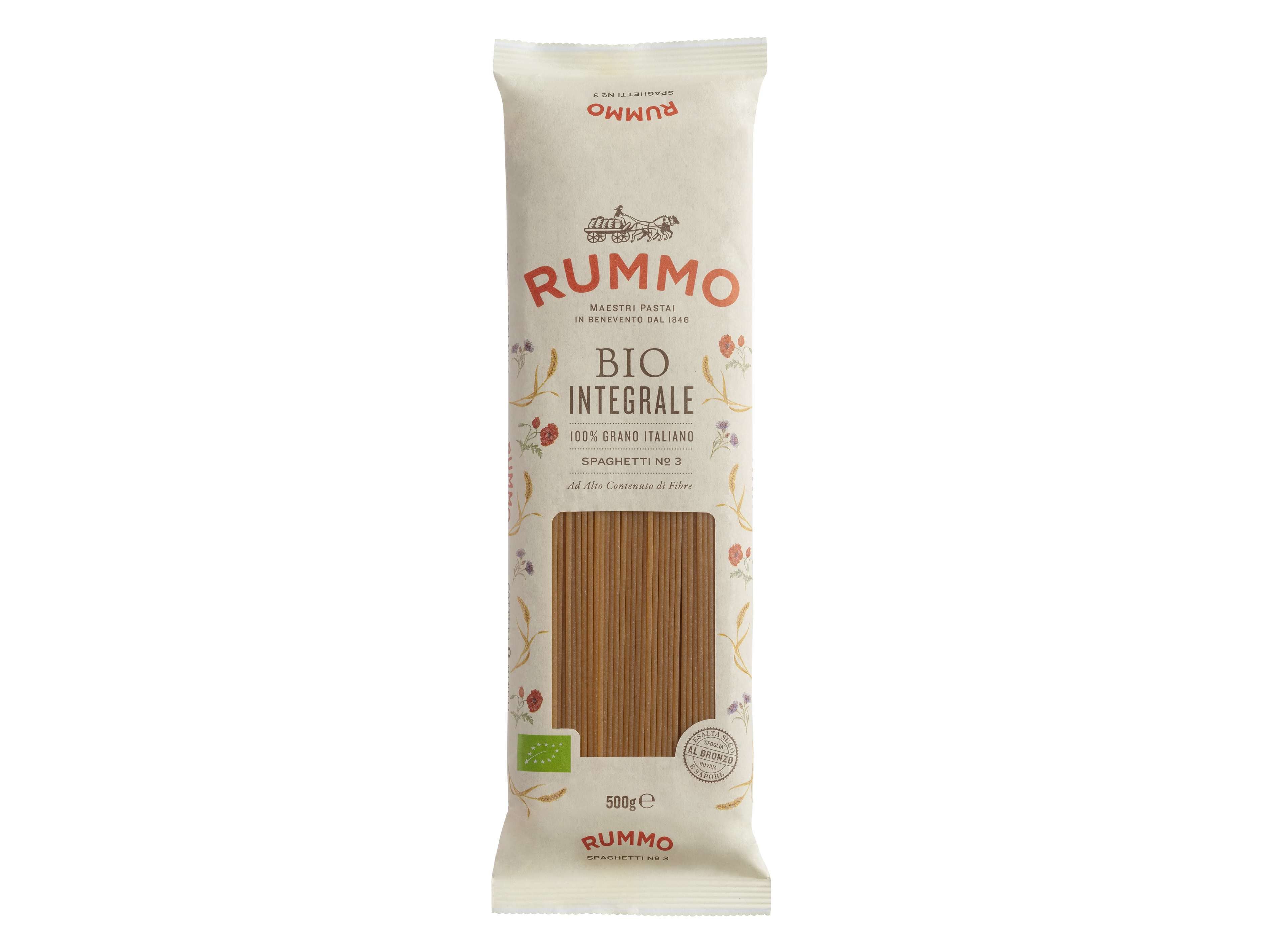 MASSA RUMMO SPAGHETTI INTEGRAL BIO 500G image number 0