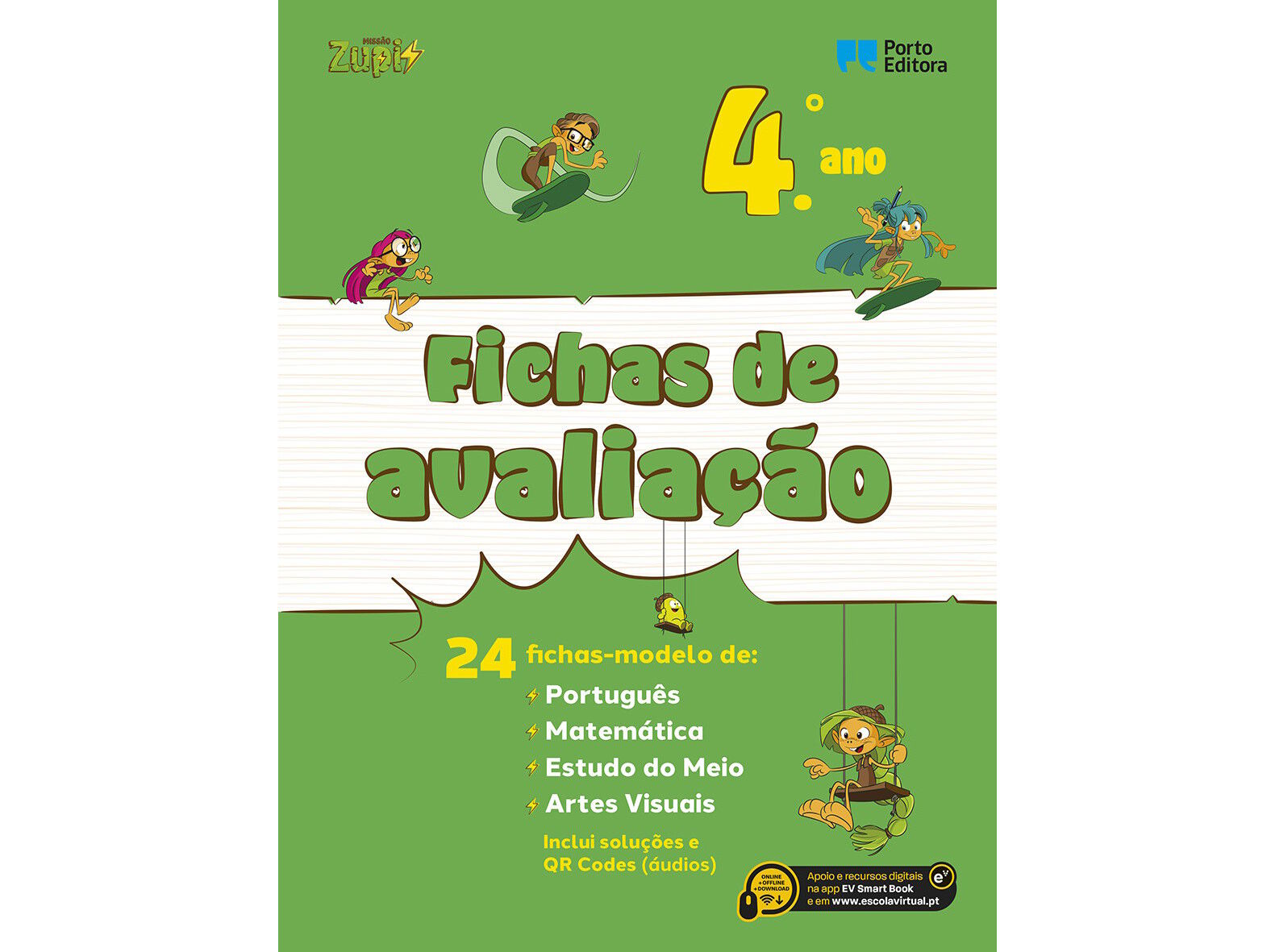 LIVRO MISS&Atilde;O ZUPI! - FICHAS DE AVALIA&Ccedil;&Atilde;O - 4.&ordm; ANO image number 1