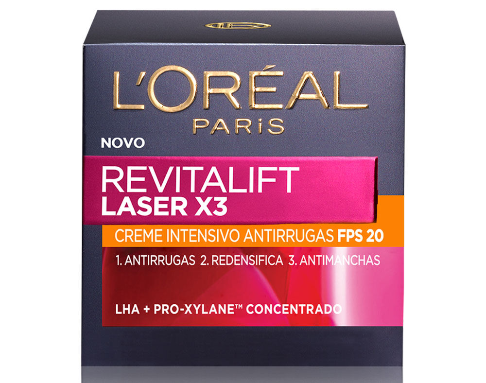 CREME DERMO EXPERTISE ROSTO REVITALIFT LASER FPS20 50ML