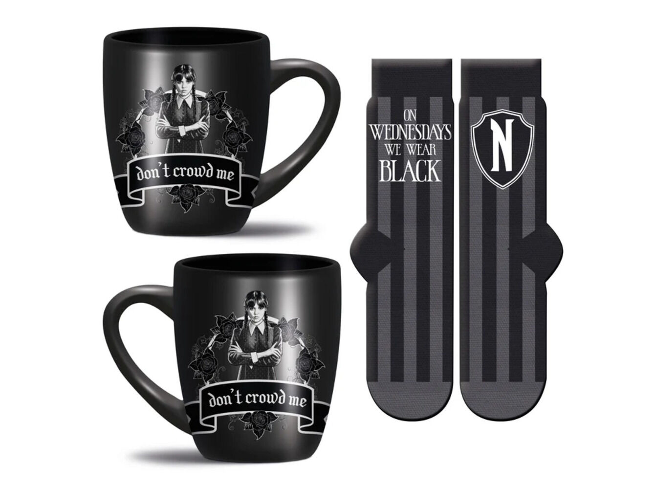 GIFT SET CANECA E MEIAS WEDNESDAY