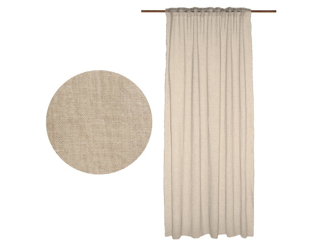 CORTINADO SMILE BEGE 140X240CM