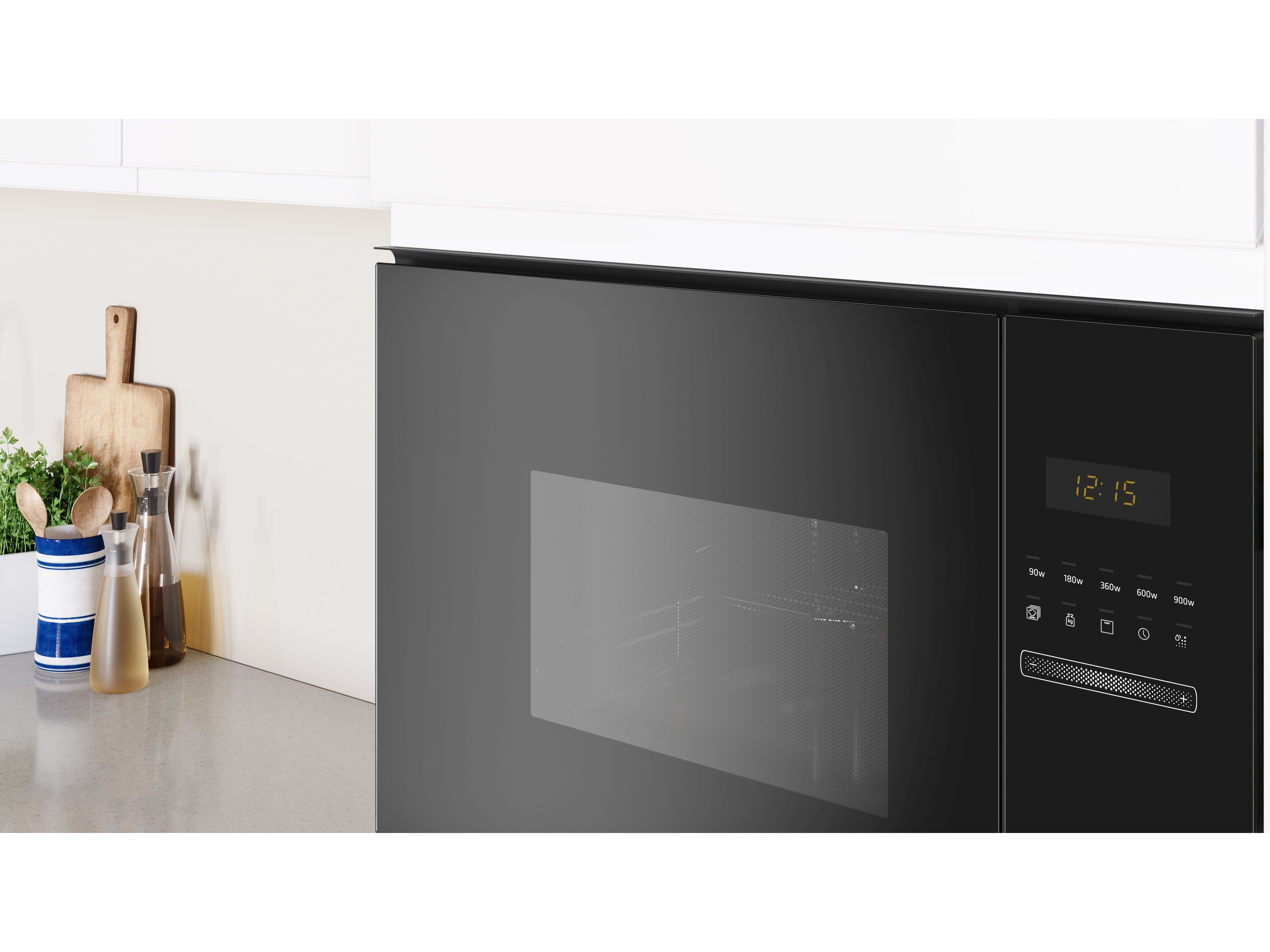 MICRO ONDAS ENCASTRE BALAY 3CG5175N2 COM GRILL 25L PRETO image number 1