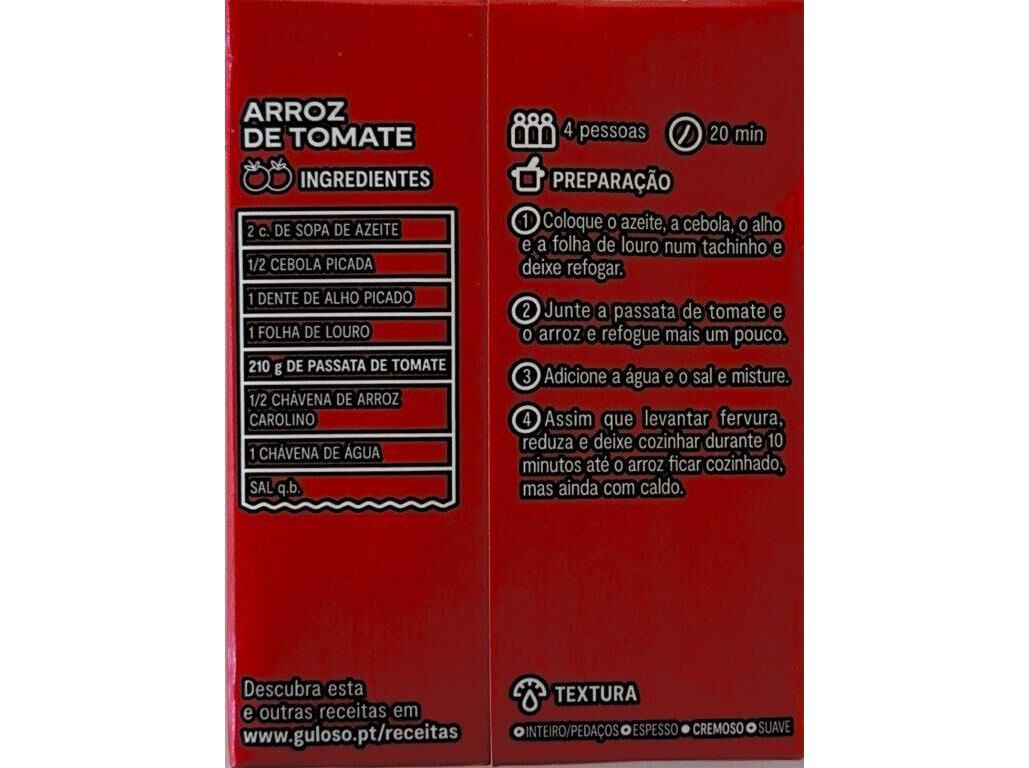 MOLHO PASSATA TOMATE GULOSO 210G image number 1