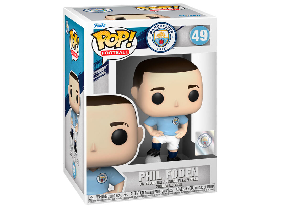 FIGURA FUNKO POP FOOTBALL: MANCHESTER CITY- image number 0